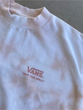 VANS Women’s Mindful Tie Dye Crop Crewneck